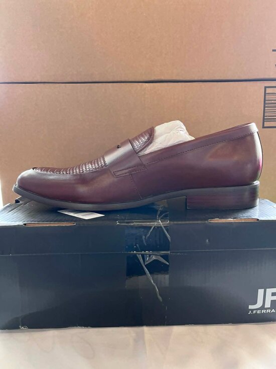 J. Ferrar Harlow Men\'s Cognac Moc Closed Toe Slip-On Size 12 Shoes - P1 main image 12